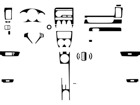 honda fit 2007-2008 Dash Kit Diagram