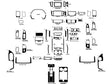 honda pilot 2003-2005 Dash Kit Diagram