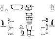 hyundai accent 2000-2002 Dash Kit Diagram
