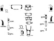 hyundai accent 2003-2005 Dash Kit Diagram