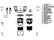 hyundai genesis 2009-2014 (sedan) Dash Kit Diagram