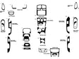 hyundai santa fe 2002.5-2004 Dash Kit Diagram