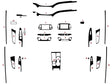 hyundai tucson 2019-2021 Dash Kit Diagram