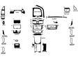 infiniti i30 2000-2001 Dash Kit Diagram