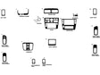 infiniti q45 1998-2001 Dash Kit Diagram