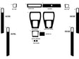 jaguar xj-series 1987-1992 Dash Kit Diagram
