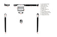 jaguar xk-series 2000-2006 Dash Kit Diagram