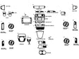 jaguar x-type 2002-2008 Dash Kit Diagram