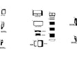 jeep grand cherokee 1996-1998 Dash Kit Diagram