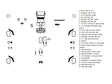 jeep wrangler 2011-2018 (jk) Dash Kit Diagram