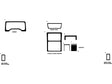 jeep wrangler 1997-2002 Dash Kit Diagram