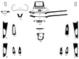 kia forte 2019-2024 Dash Kit Diagram