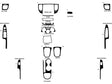 kia rio 2006-2011 Dash Kit Diagram