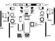 land rover range rover 1989-1993 Dash Kit Diagram