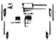 lexus es 2020-2025 Dash Kit Diagram