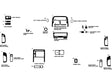 lexus ls 2001-2003 Dash Kit Diagram