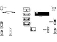 lexus ls 1995-1997 Dash Kit Diagram