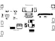 lexus lx 2003-2007 Dash Kit Diagram