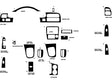 mazda 626 1998-2002 Dash Kit Diagram