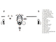 mazda mx-5 miata 2009-2015 Dash Kit Diagram