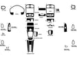 mazda protege 1999-2003 Dash Kit Diagram