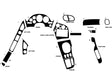 mazda rx-7 1993-1996 Dash Kit Diagram