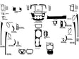 mazda tribute 2005-2006 Dash Kit Diagram