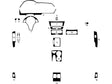 mercedes-benz c-class 2012-2014 (sedan) Dash Kit Diagram