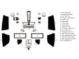 mercedes-benz cls-class 2006-2008 Dash Kit Diagram