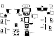 mercedes-benz m-class 1998-1999 Dash Kit Diagram
