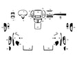 mercedes-benz metris 2016-2023 Dash Kit Diagram