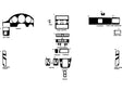 mercedes-benz slk-class 1998-2004 Dash Kit Diagram