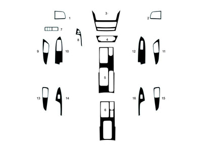 mitsubishi eclipse cross 2022-2024 Dash Kit Diagram