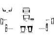 nissan 240sx 1995-1998 Dash Kit Diagram