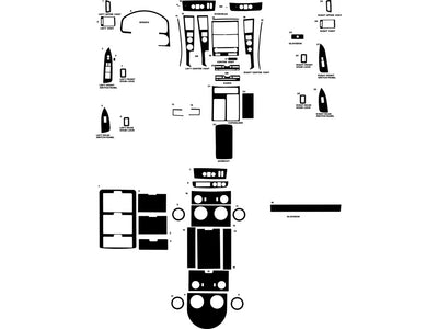 nissan armada 2008-2015 Dash Kit Diagram