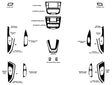 nissan rogue 2017-2020 Dash Kit Diagram