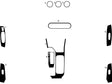 nissan sentra 2020-2025 Dash Kit Diagram