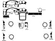 pontiac aztek 2001-2005 Dash Kit Diagram