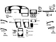 saab 9-5 2006-2010 Dash Kit Diagram