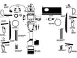 saturn vue 2006-2007 Dash Kit Diagram