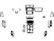 subaru outback 2015-2017 Dash Kit Diagram