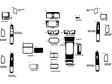 toyota avalon 2000-2004 Dash Kit Diagram