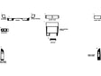 toyota camry 1987-1991 Dash Kit Diagram