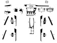 toyota corolla 2014-2016 Dash Kit Diagram