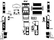 toyota fj cruiser 2007-2014 Dash Kit Diagram