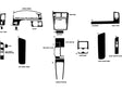 toyota tacoma 1995-1997 Dash Kit Diagram