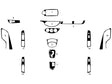 toyota yaris 2015-2020 (hatchback) Dash Kit Diagram
