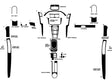 toyota yaris 2007-2011 (coupe) Dash Kit Diagram