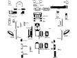 volkswagen beetle 2003-2005 Dash Kit Diagram