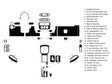 volkswagen beetle 2006-2010 Dash Kit Diagram